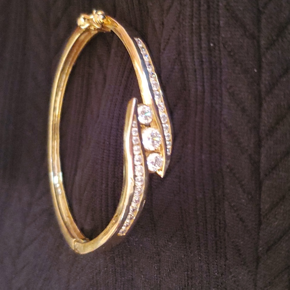 COPY - 4.0CT Round cut simulated diamond bracelet